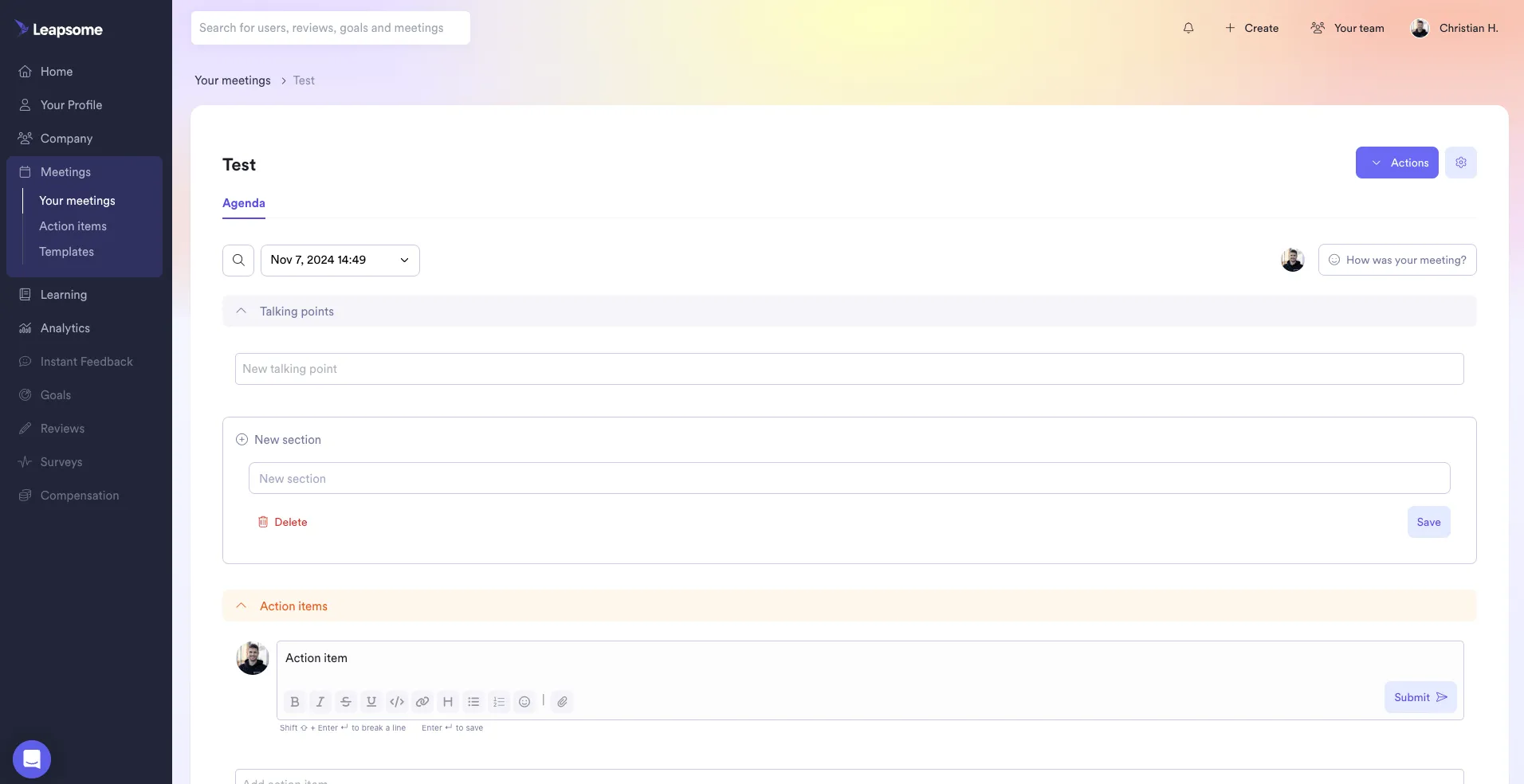 Leapsome alternative