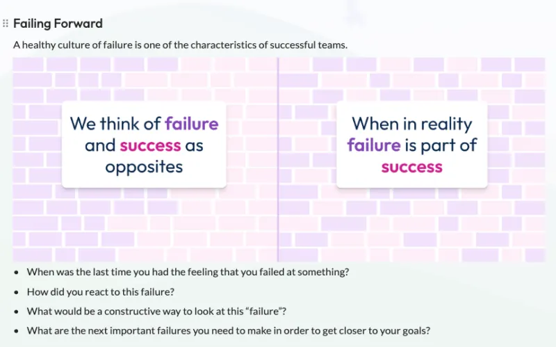 Question Template - best one on one meeting performance review software