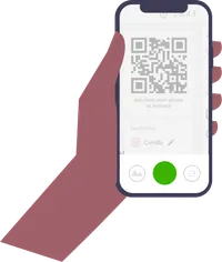 Join Retro QR Code