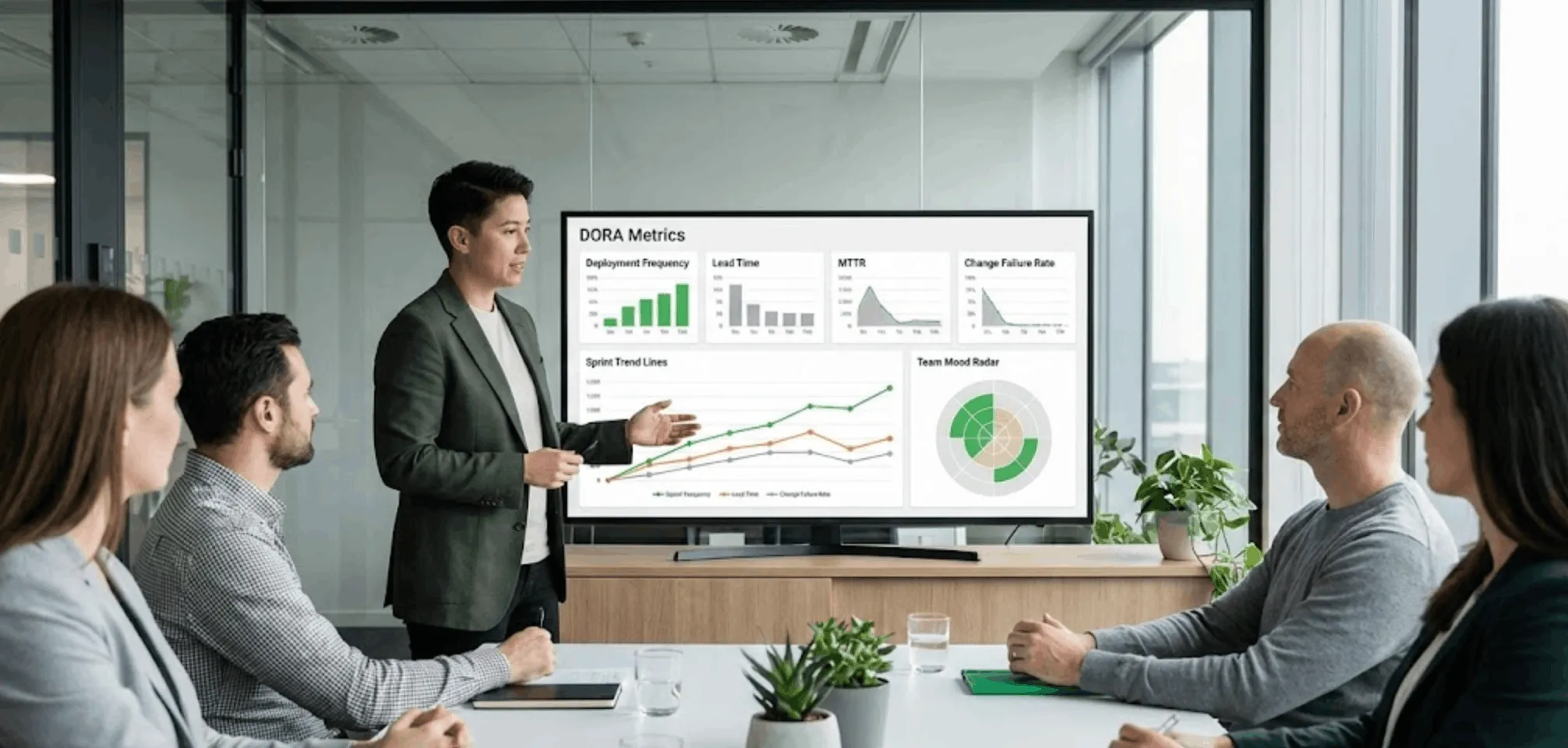 Agile Health Radar con PI-Planning y Retro de Incremento