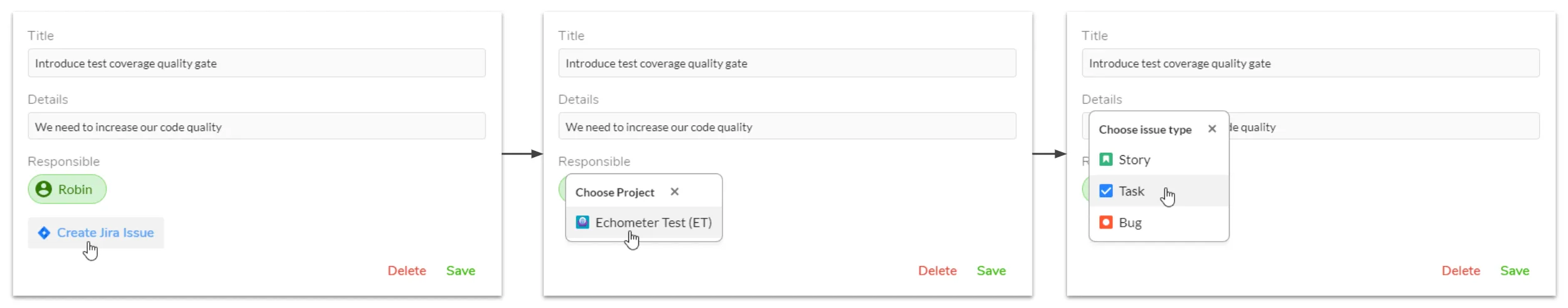 jira retrospektywa integracja narzędzia echometr