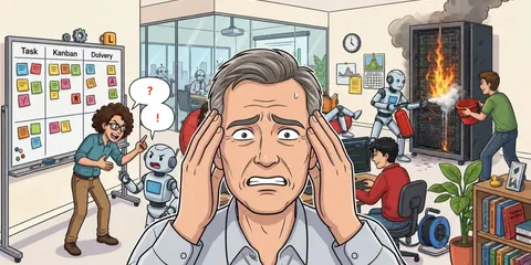 Warum KI in agiler Software Delivery scheitert: Beispiele und Lösungen für Engineering Manager