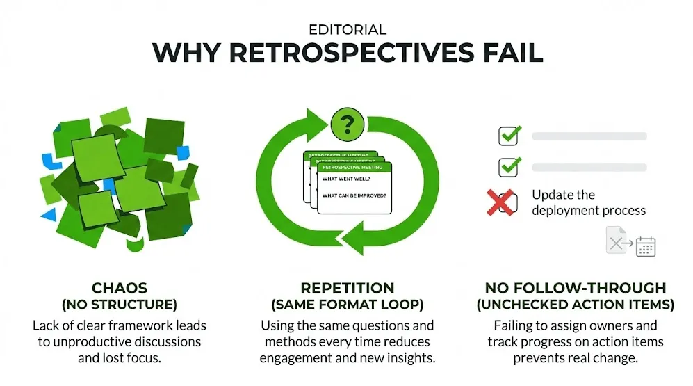 Warum Retros scheitern