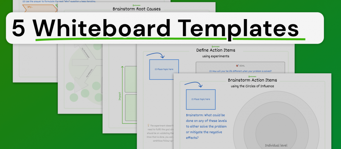 5 whiteboard templates